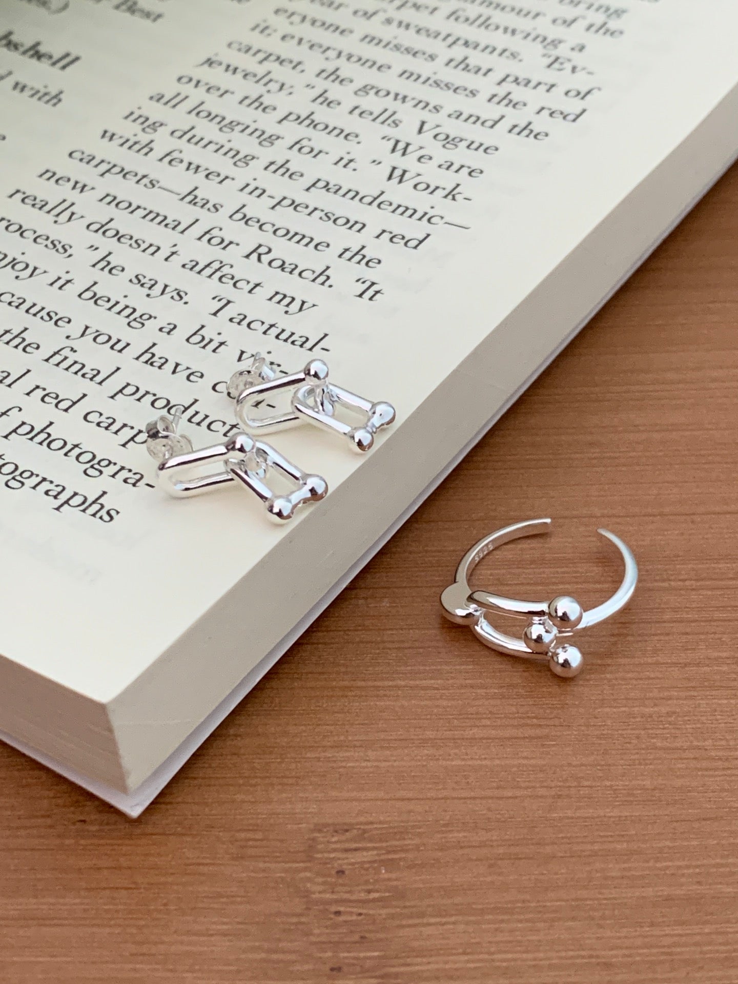 Horseshoe Stud Earrings