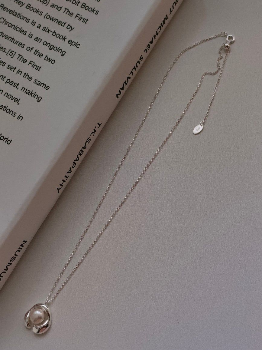 Sun Egg Freshwater Pearl Necklace